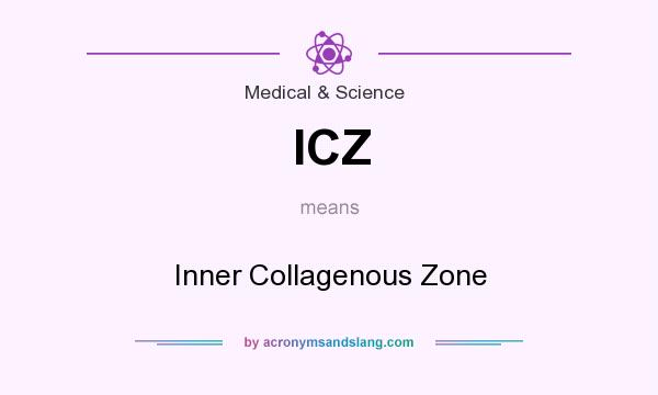 What does ICZ mean? It stands for Inner Collagenous Zone