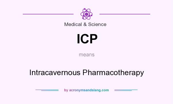 What does ICP mean? It stands for Intracavernous Pharmacotherapy