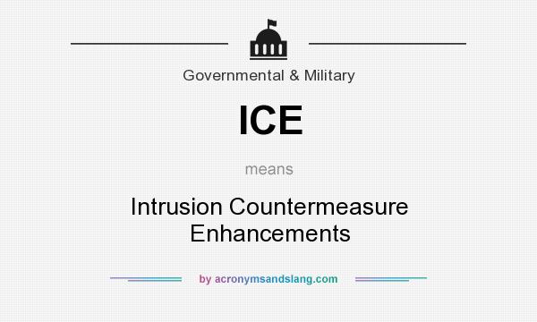 What does ICE mean? It stands for Intrusion Countermeasure Enhancements