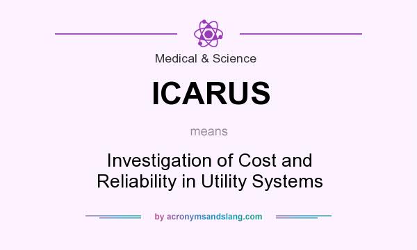 What does ICARUS mean? It stands for Investigation of Cost and Reliability in Utility Systems