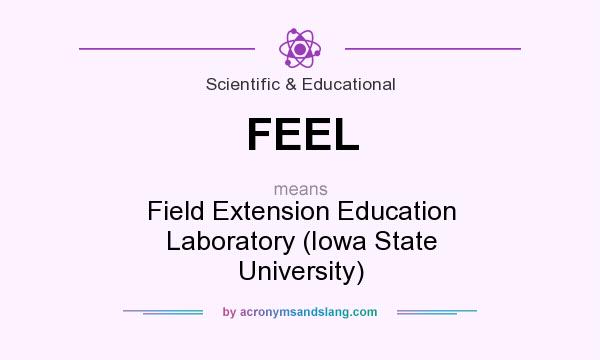 What does FEEL mean? It stands for Field Extension Education Laboratory (Iowa State University)