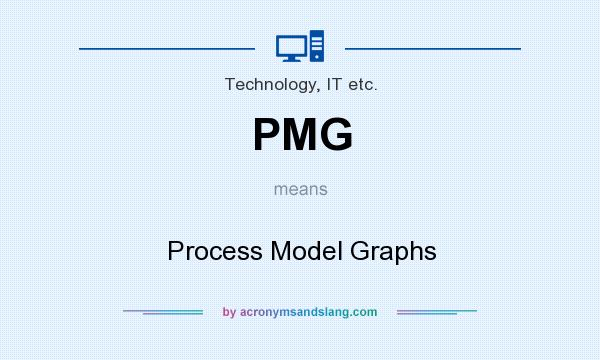 What does PMG mean? It stands for Process Model Graphs