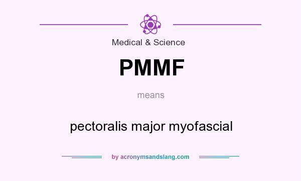 What does PMMF mean? It stands for pectoralis major myofascial