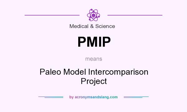 What does PMIP mean? It stands for Paleo Model Intercomparison Project