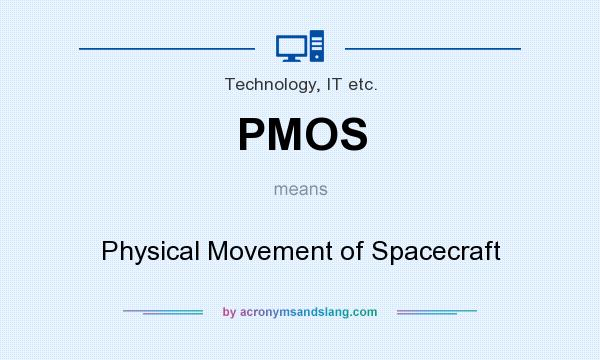 What does PMOS mean? It stands for Physical Movement of Spacecraft