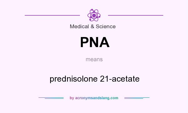 What does PNA mean? It stands for prednisolone 21-acetate