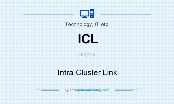 What does ICL mean? It stands for Intra-Cluster Link