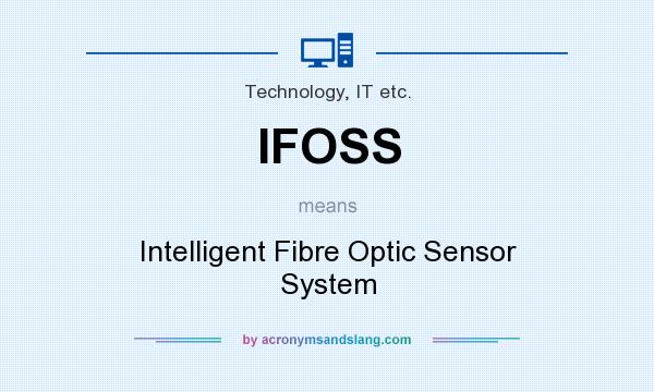 What does IFOSS mean? It stands for Intelligent Fibre Optic Sensor System