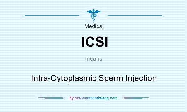 What does ICSI mean? It stands for Intra-Cytoplasmic Sperm Injection