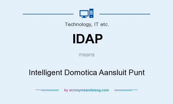 What does IDAP mean? It stands for Intelligent Domotica Aansluit Punt
