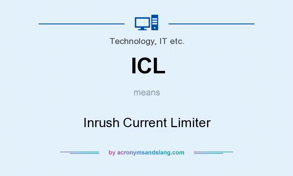 What does ICL mean? It stands for Inrush Current Limiter