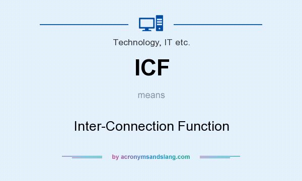 What does ICF mean? It stands for Inter-Connection Function