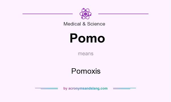What does Pomo mean? It stands for Pomoxis