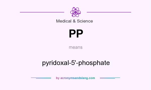 What does PP mean? It stands for pyridoxal-5`-phosphate