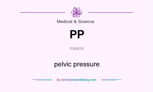 What does PP mean? It stands for pelvic pressure