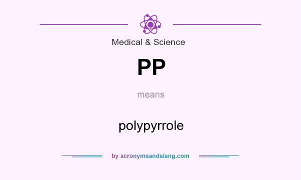 What does PP mean? It stands for polypyrrole