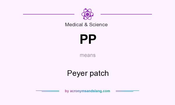 What does PP mean? It stands for Peyer patch