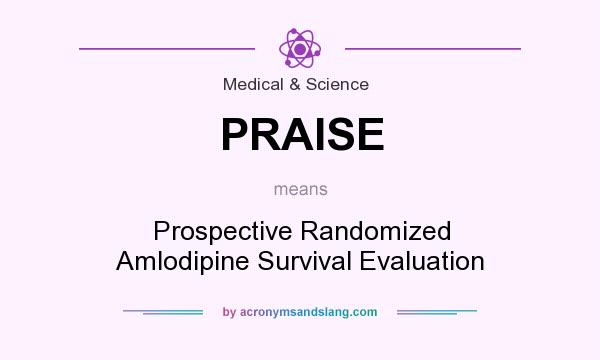 What does PRAISE mean? It stands for Prospective Randomized Amlodipine Survival Evaluation