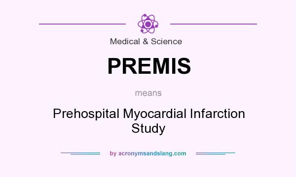 What does PREMIS mean? It stands for Prehospital Myocardial Infarction Study