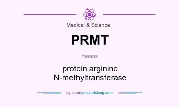 What does PRMT mean? It stands for protein arginine N-methyltransferase