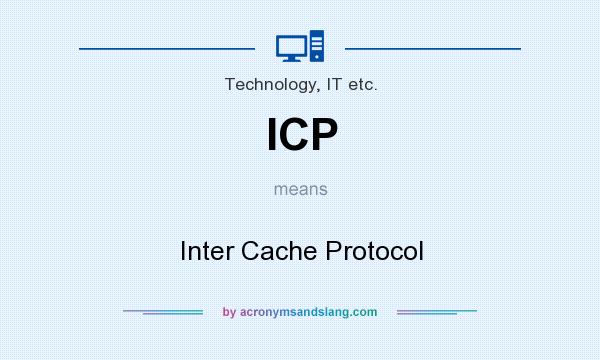 What does ICP mean? It stands for Inter Cache Protocol