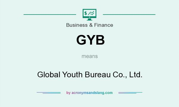What does GYB mean? It stands for Global Youth Bureau Co., Ltd.