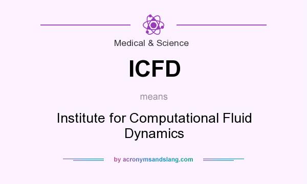 What does ICFD mean? It stands for Institute for Computational Fluid Dynamics