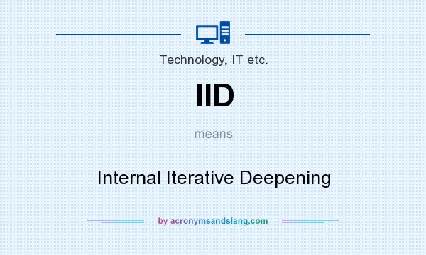 What does IID mean? It stands for Internal Iterative Deepening
