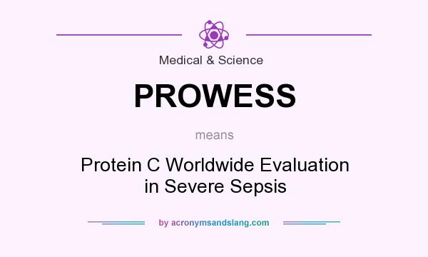 What does PROWESS mean? It stands for Protein C Worldwide Evaluation in Severe Sepsis