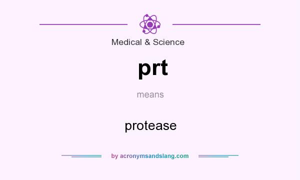 What does prt mean? It stands for protease