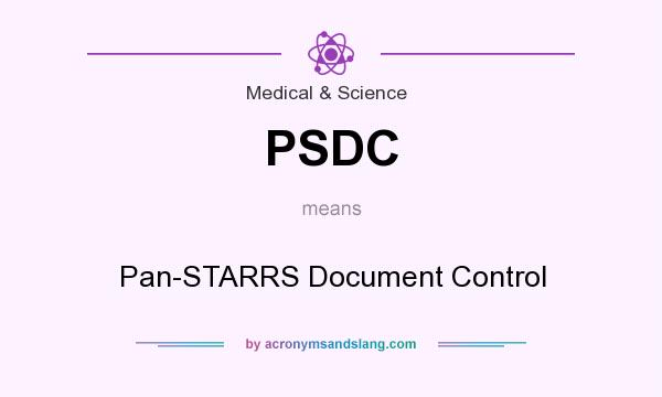 What does PSDC mean? It stands for Pan-STARRS Document Control