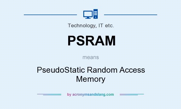 What does PSRAM mean? It stands for PseudoStatic Random Access Memory