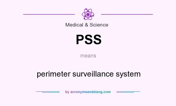 What does PSS mean? It stands for perimeter surveillance system