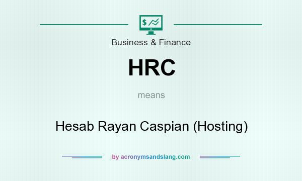 What does HRC mean? It stands for Hesab Rayan Caspian (Hosting)