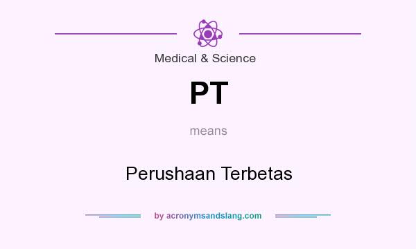 What does PT mean? It stands for Perushaan Terbetas