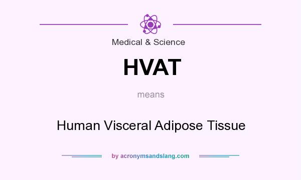 What does HVAT mean? It stands for Human Visceral Adipose Tissue