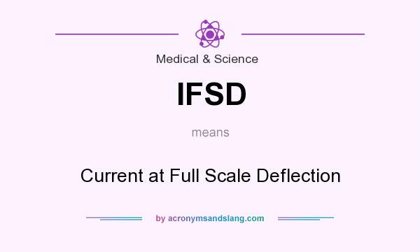 What does IFSD mean? It stands for Current at Full Scale Deflection