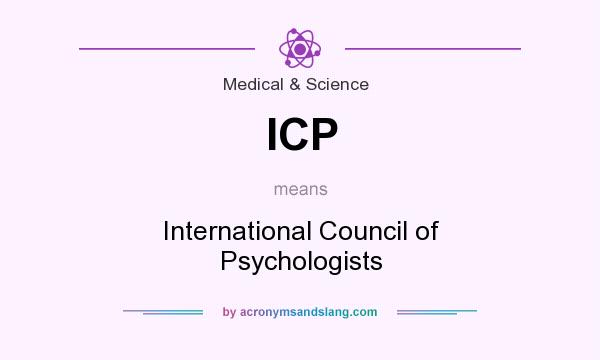 What does ICP mean? It stands for International Council of Psychologists