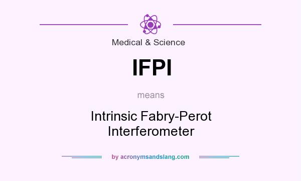 What does IFPI mean? It stands for Intrinsic Fabry-Perot Interferometer