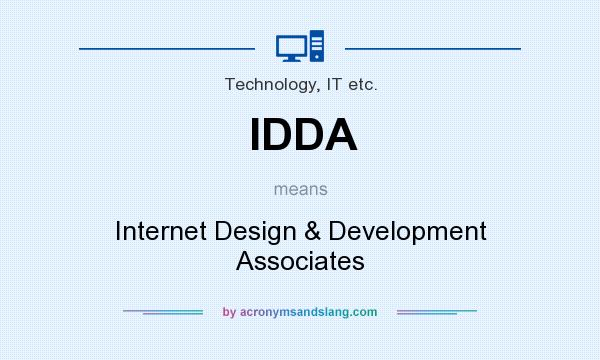 What does IDDA mean? It stands for Internet Design & Development Associates