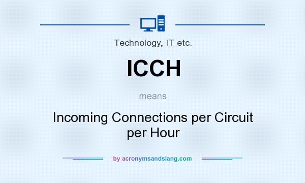 What does ICCH mean? It stands for Incoming Connections per Circuit per Hour