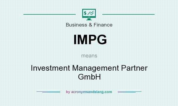What does IMPG mean? It stands for Investment Management Partner GmbH