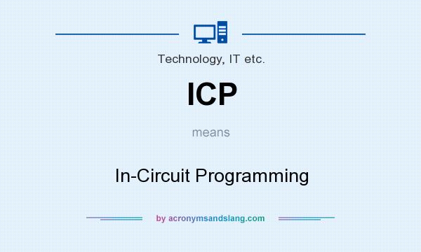What does ICP mean? It stands for In-Circuit Programming