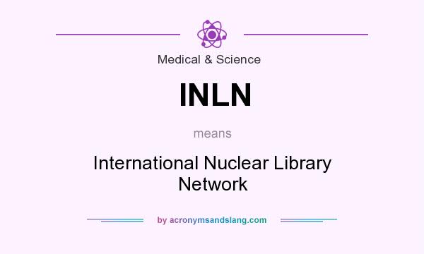 What does INLN mean? It stands for International Nuclear Library Network