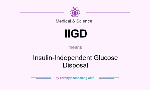 What does IIGD mean? It stands for Insulin-Independent Glucose Disposal