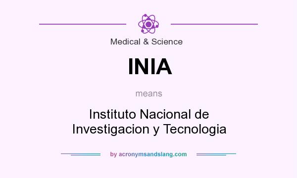 What does INIA mean? It stands for Instituto Nacional de Investigacion y Tecnologia