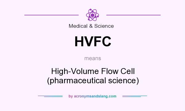 What does HVFC mean? It stands for High-Volume Flow Cell (pharmaceutical science)