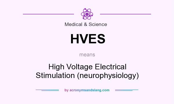 What does HVES mean? It stands for High Voltage Electrical Stimulation (neurophysiology)