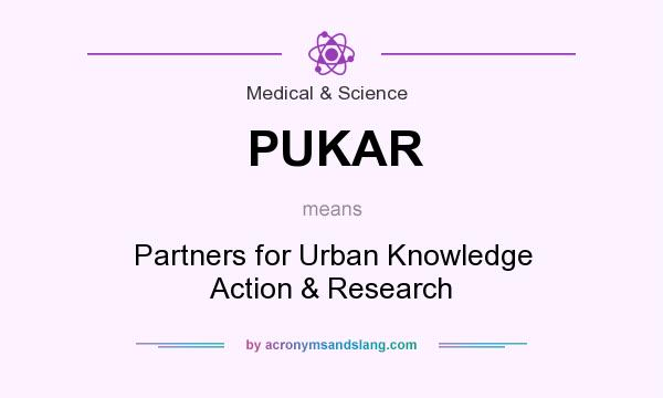 What does PUKAR mean? It stands for Partners for Urban Knowledge Action & Research
