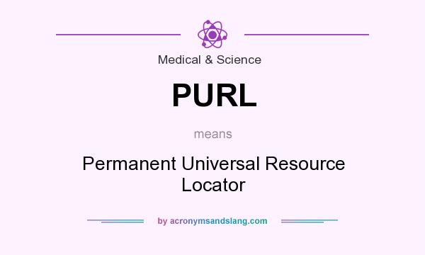What does PURL mean? It stands for Permanent Universal Resource Locator